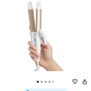 FIRIDEN LITE DUAL CURLING / straightening travel iron